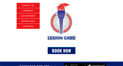 Desktop Screenshot of legioncabs.com.au